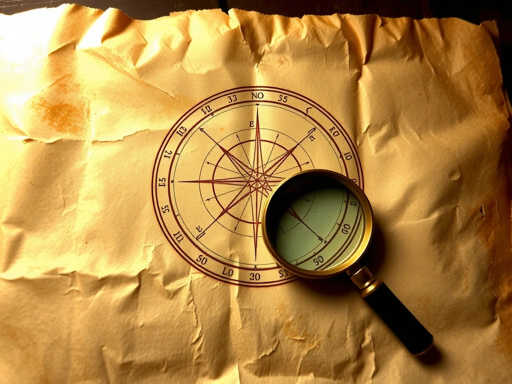 Fragment ksiąg astrologicznych z wyrysowanym diagramem nieba